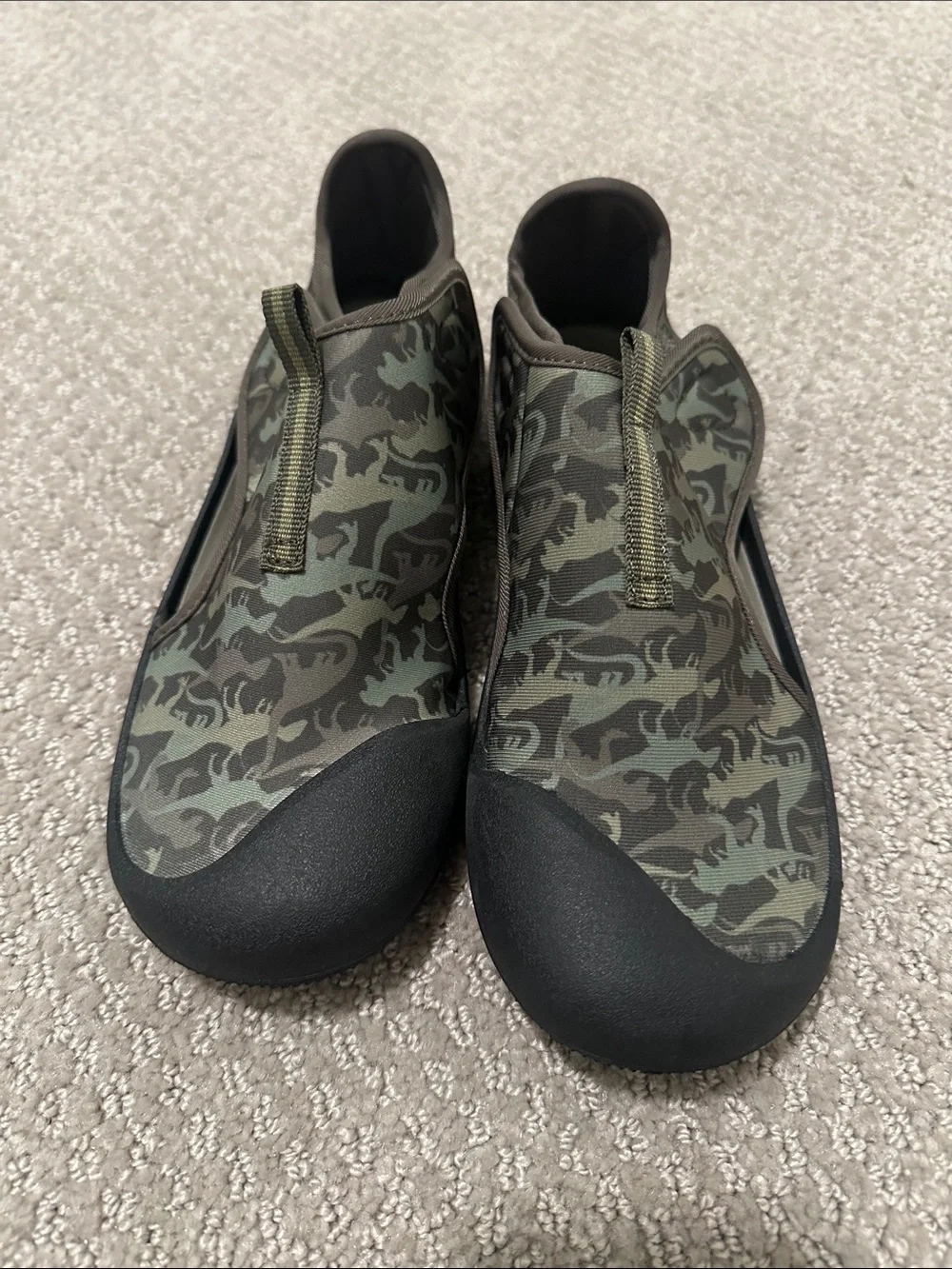 Lands' End Boys' Green Camouflage “Kids Adventurer” Water Shoes